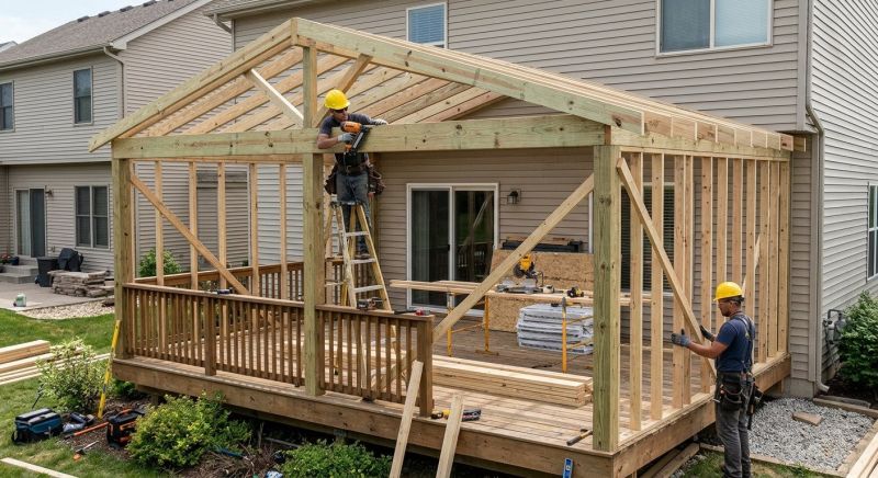 Deck Enclosure Construction in Chattanooga, TN