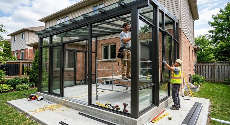 Enclosed Patio Installation in Seattle, WA