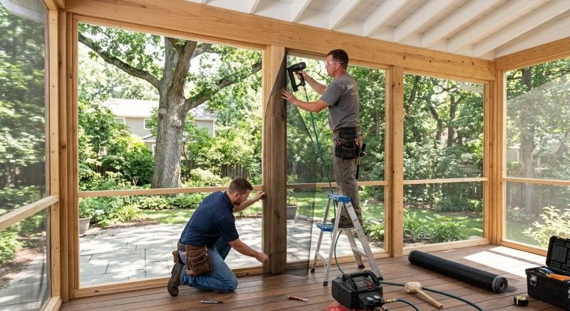 Enclosed Porch Construction in Boulder, CO
