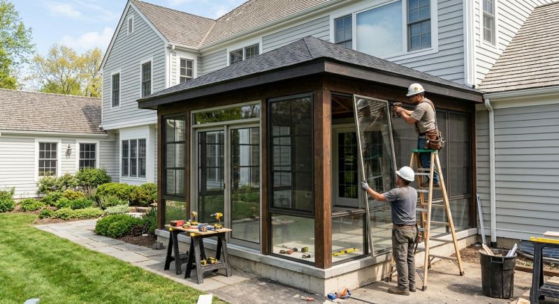 Enclosed Porch Installation in Cincinnati, OH