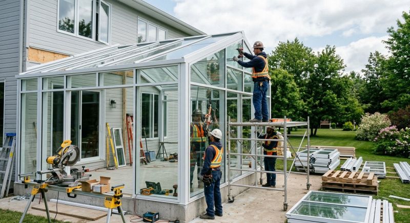 Solarium Installation in Longmont, CO