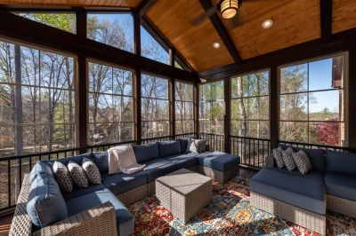 Sunroom with Outdoor Connection