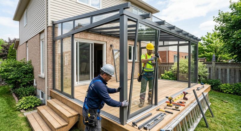 Patio Enclosure Installation in Austin, TX